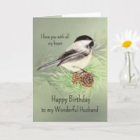 Mari Anniversaire Amour mon coeur Bécasseau