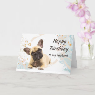 Carte  Mari mignon français de chien de taureau