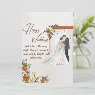 Carte mariage