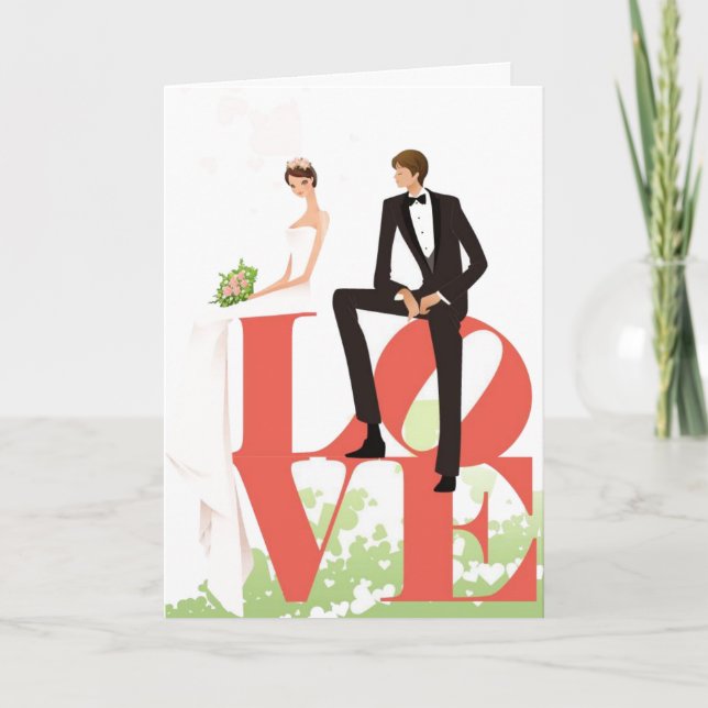 Carte mariage (Devant)