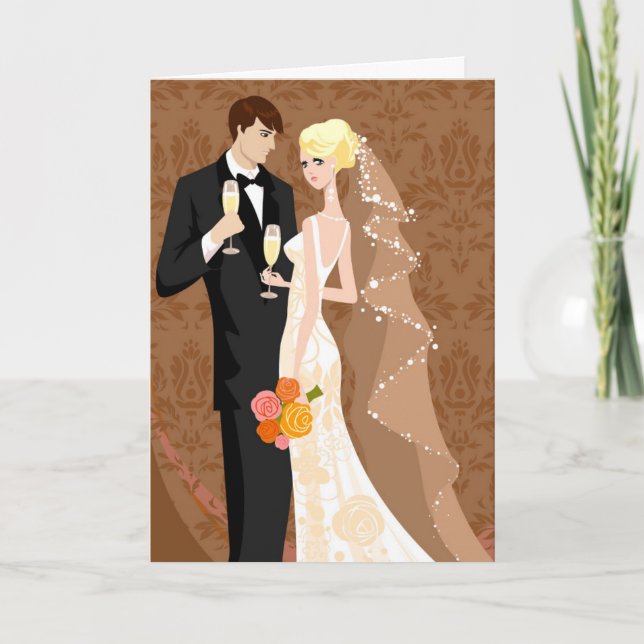 Carte mariage (Devant)
