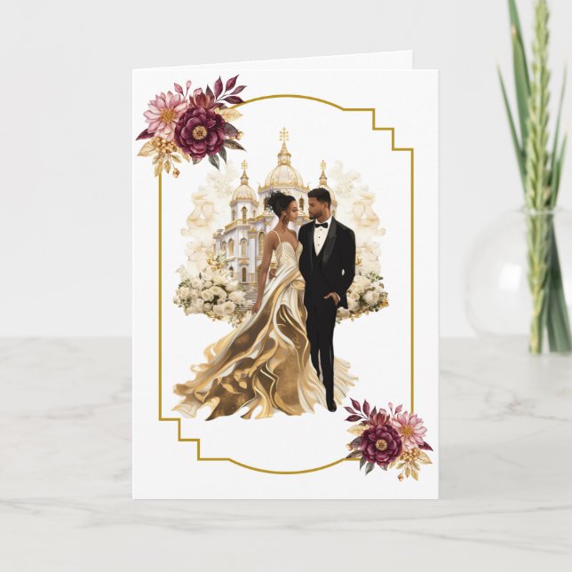 Carte mariage (Devant)