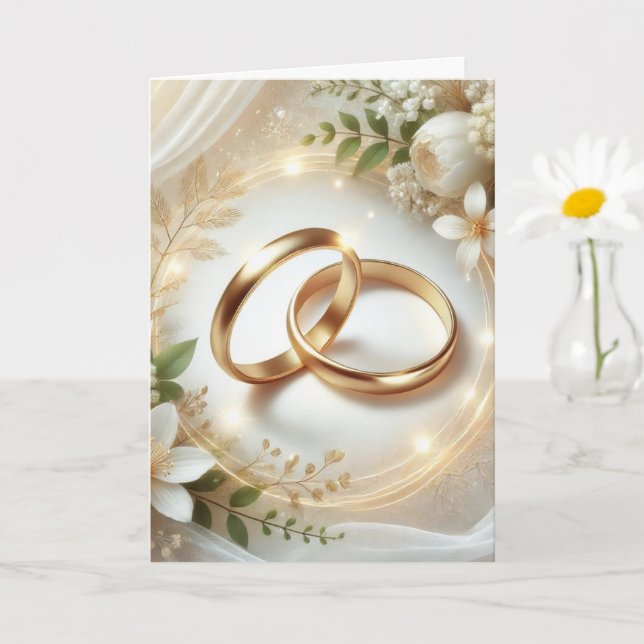 Carte mariage (Petite plante)