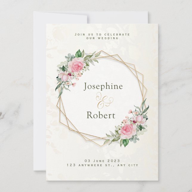 Carte Mariage (Devant)