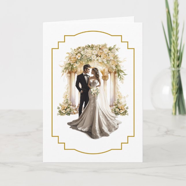 Carte mariage (Devant)
