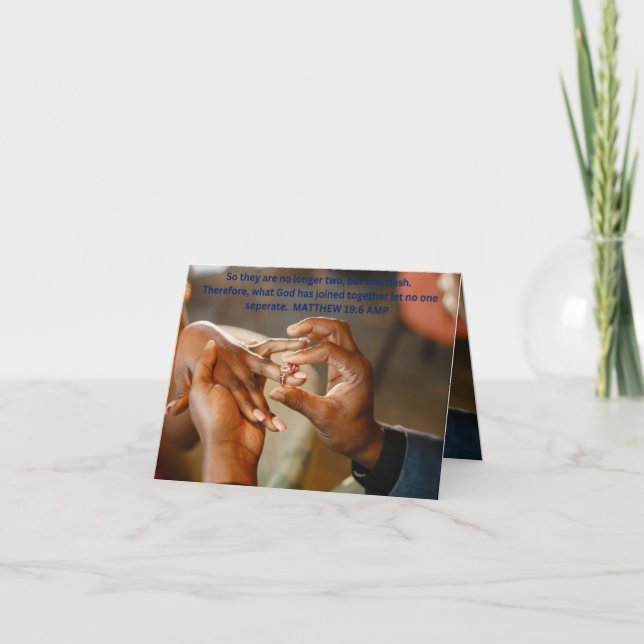 CARTE MARIAGE 1 (Devant)