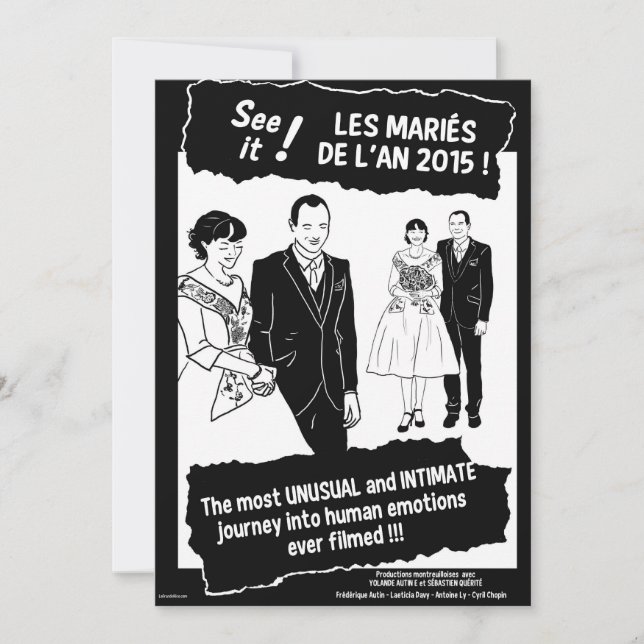 Carte Mariage 2 (Devant)
