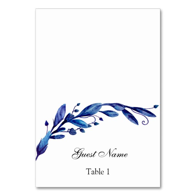 Carte mariage bleu. Carte d'hiver (Par défaut)