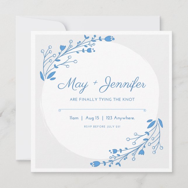 Carte mariage d'amour et d'excellence (Devant)