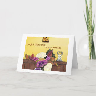 Carte Mariage d'automne