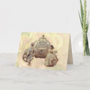 Carte Mariage de conte de fées