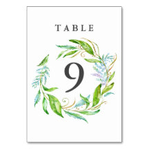 Carte Mariage de couronnes de fleurs du jardin