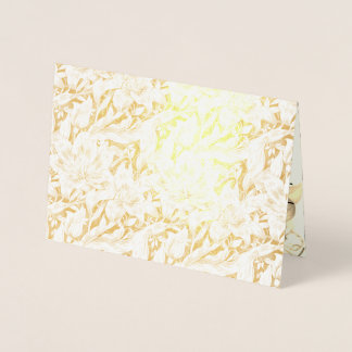 Carte mariage de fermeture à huile - Lys