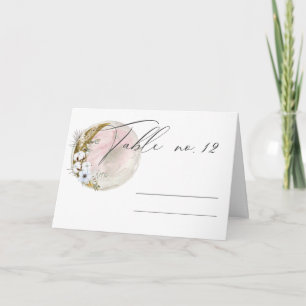 Carte mariage de lune rose vif