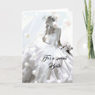 Carte Mariage de mariée