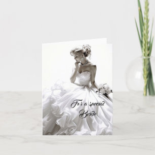 Carte Mariage de mariée