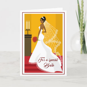 Carte Mariage de mariée