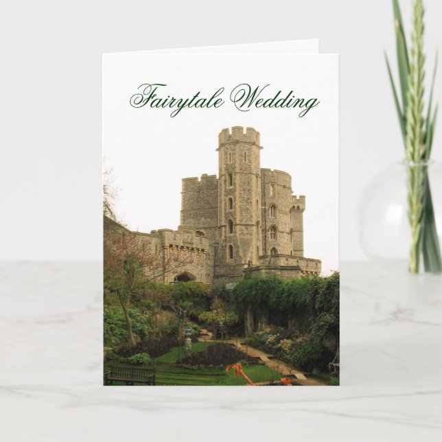 Carte Mariage Fairytale (Devant)