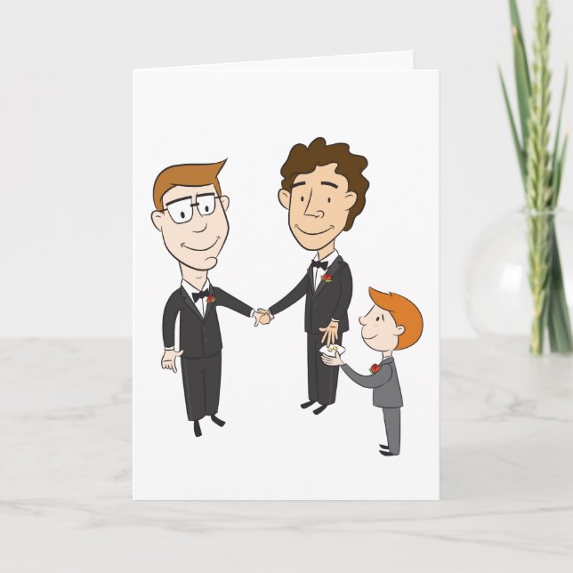 Carte Mariage gay (Devant)