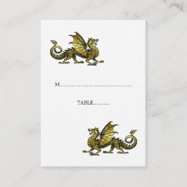 Carte Mariage Gold Dragon