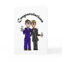 Carte Mariage Hommes Gay Customisez-La !