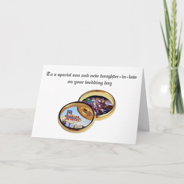 Carte Mariage Las Vegas (Hallsworth) (Devant)