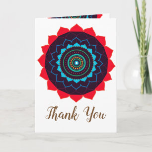 Carte Mariage Mandala Art Merci