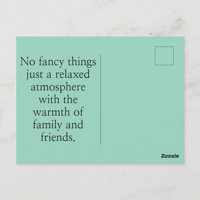 Carte Mariage Nice (Dos)