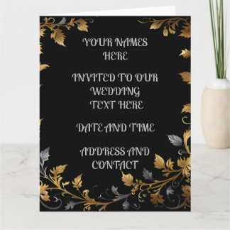 Carte Mariage personnalisé