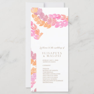 Carte Mariage Pikake