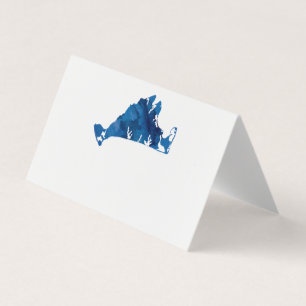 Carte mariage Place Carte Aquarelle Marthas Vignob