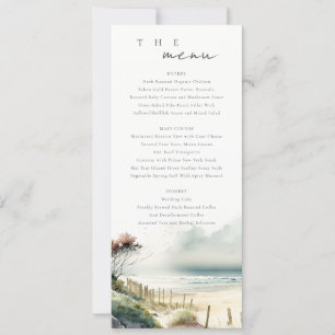 Carte Mariage Plage de sable fin