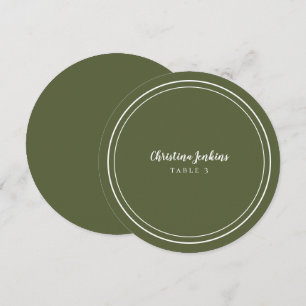 Carte mariage ronde personnalisée Invité Russe Gre