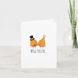 Carte mariage - Serez-Vous Mon Wingman ?