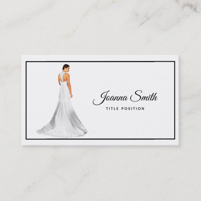 Carte Mariage simple (Devant)