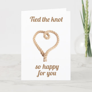 CARTE MARIAGE "VOUS FAITES LE MARIAGE"