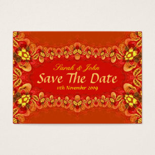 Carte Mariage Xtra Rich Reds et Invitations