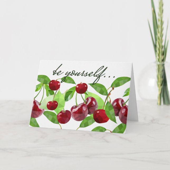 Carte Marian Cherry pour Courage (Devant)