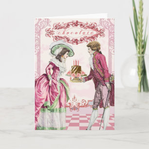 Carte Marie Antoinette Chocolat