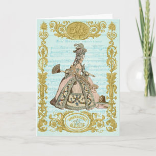 Carte MARIE ANTOINETTE Pour Cerises Bonbons
