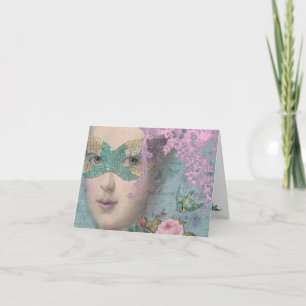 Carte Marie AntoinetteMasquerade française