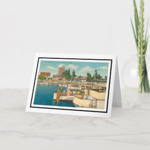 Carte Marina Sarasota, Florida Greeting Card
