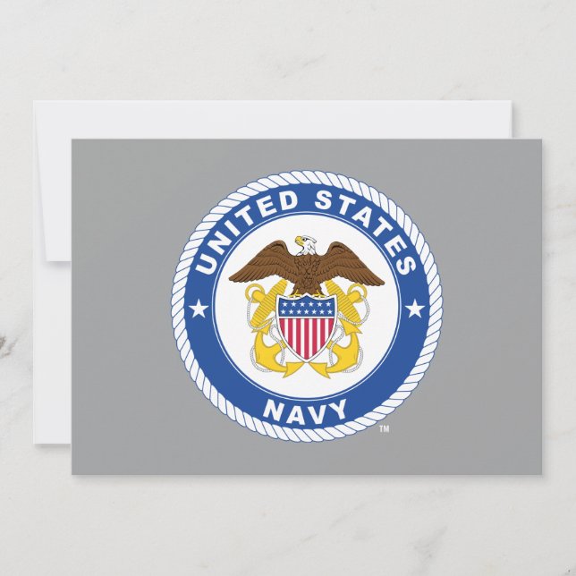 Carte Marine américaine | Officier Crest (Devant)