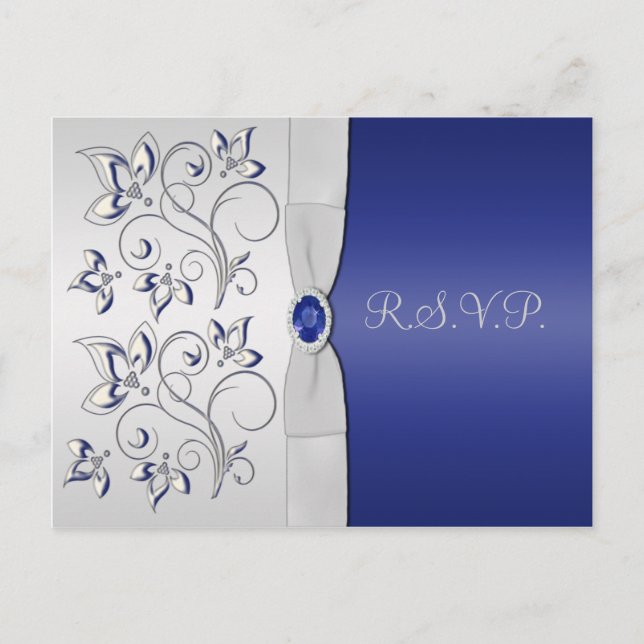 Carte Marine et Silver R.S.V.P. (Devant)