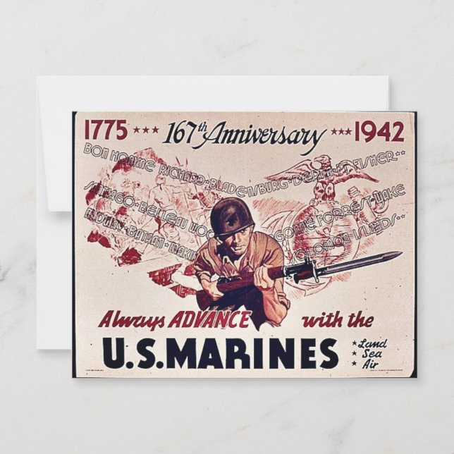 Carte Marines (Devant)