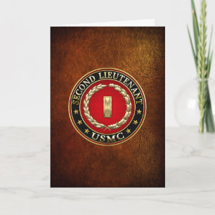 Carte Marines américains : Sous-lieutenant (USMC 2ndLt) 
