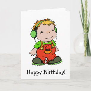 Carte Mark aime la musique