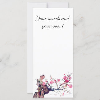 Carte Marque-page souvenir CMCarlson Cherry Blossom