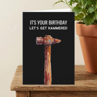 Marteau Drôle Rustique Marteau Anniversaire Homme