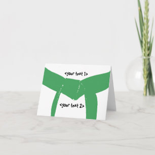 Carte Martial Arts Green Belt